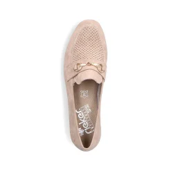 Rieker Loafers & Ballerinas-Women'S Loafers Powder Pink