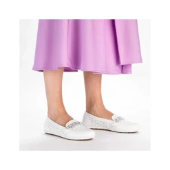 Rieker Business Shoes-Women'S Loafers Pure White