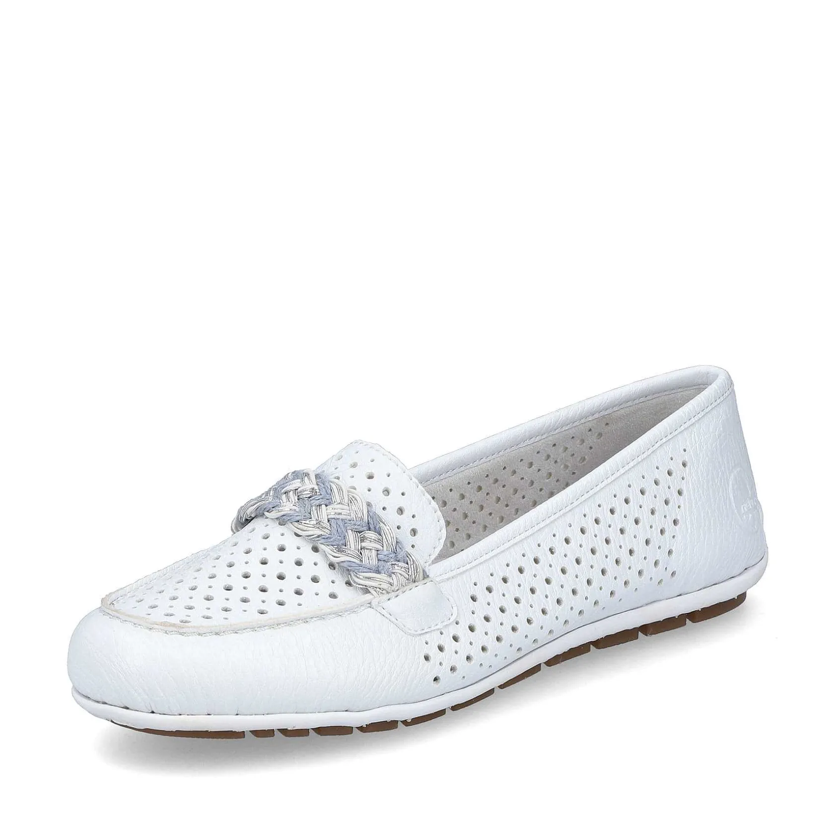 Rieker Business Shoes-Women'S Loafers Pure White