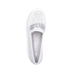 Rieker Business Shoes-Women'S Loafers Pure White