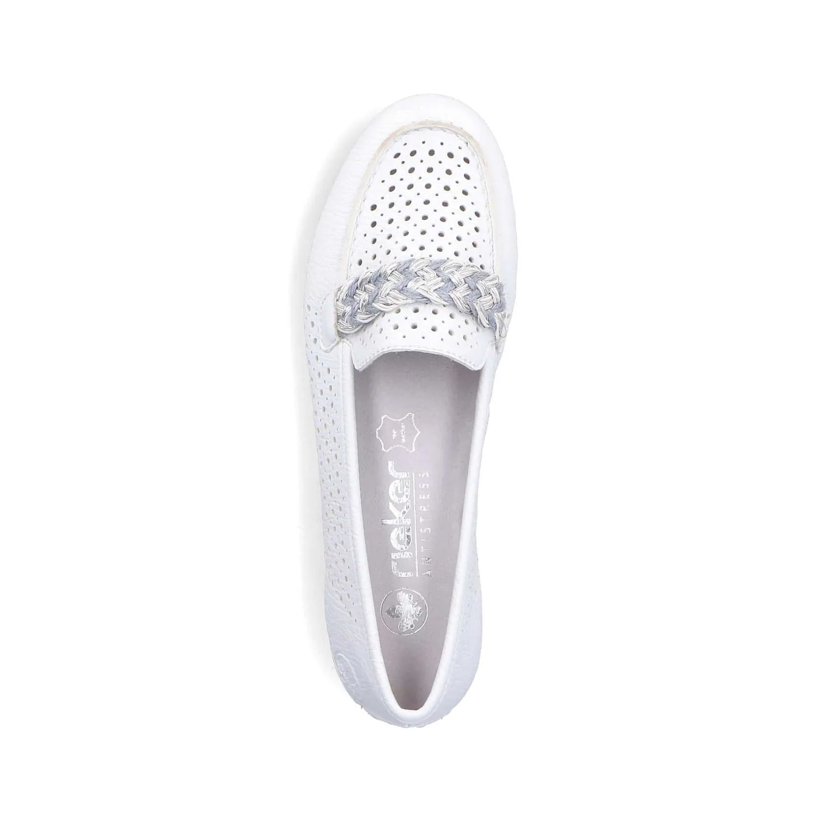 Rieker Business Shoes-Women'S Loafers Pure White