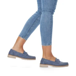 Rieker Loafers & Ballerinas-Women'S Loafers Sky Blue