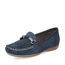 Rieker Loafers & Ballerinas-Women'S Loafers Slate Blue