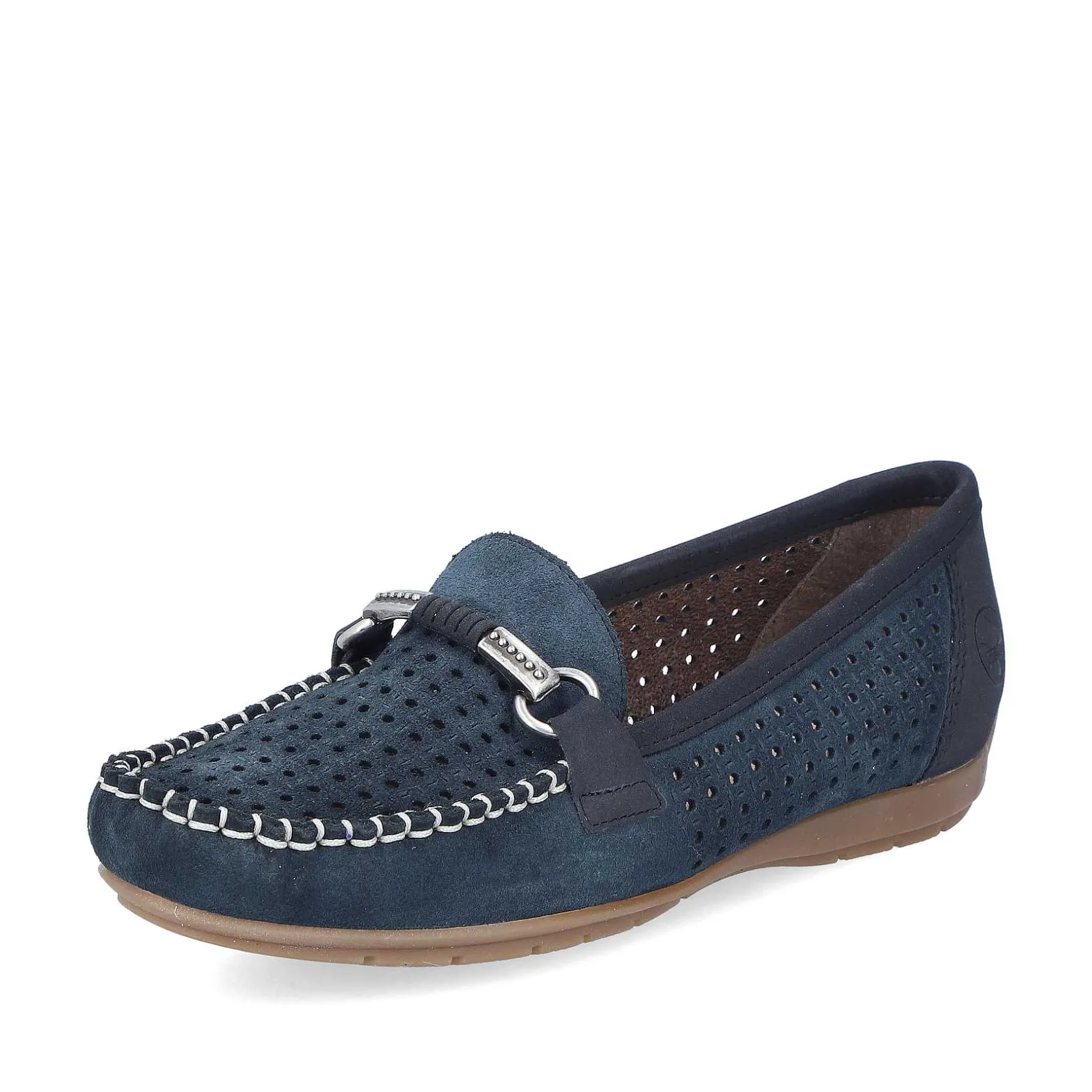 Rieker Loafers & Ballerinas-Women'S Loafers Slate Blue