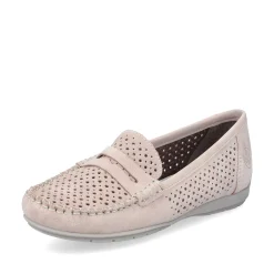 Rieker Loafers & Ballerinas-Women'S Loafers Soft Pink