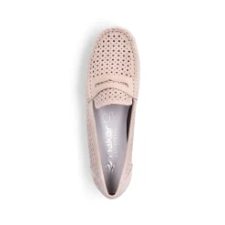 Rieker Loafers & Ballerinas-Women'S Loafers Soft Pink