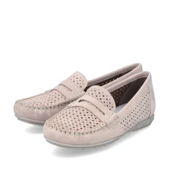 Rieker Loafers & Ballerinas-Women'S Loafers Soft Pink