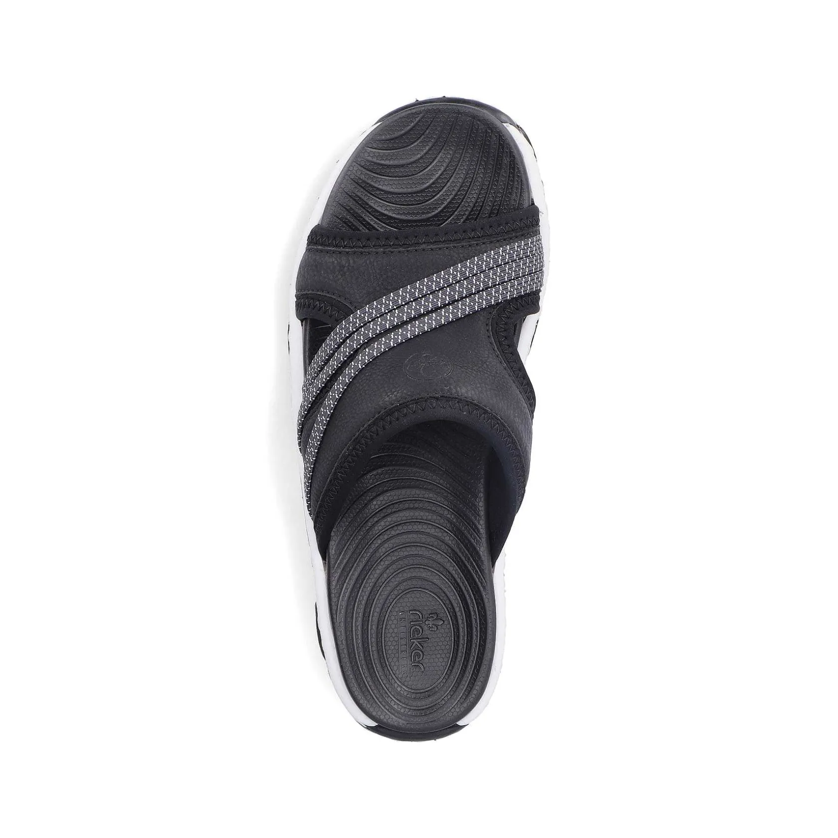 Rieker Mules & Slippers-Women'S Mules Asphalt Black