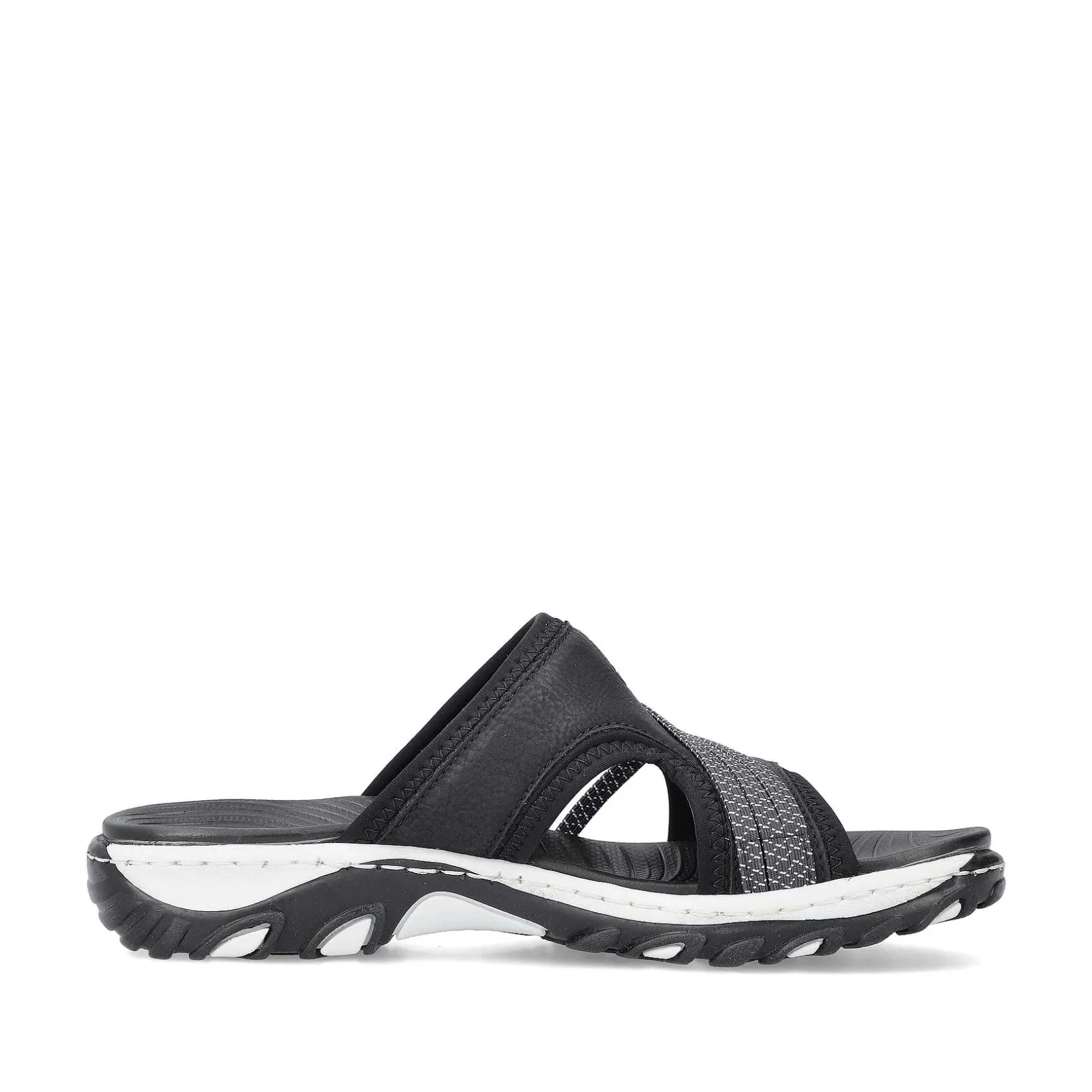 Rieker Mules & Slippers-Women'S Mules Asphalt Black