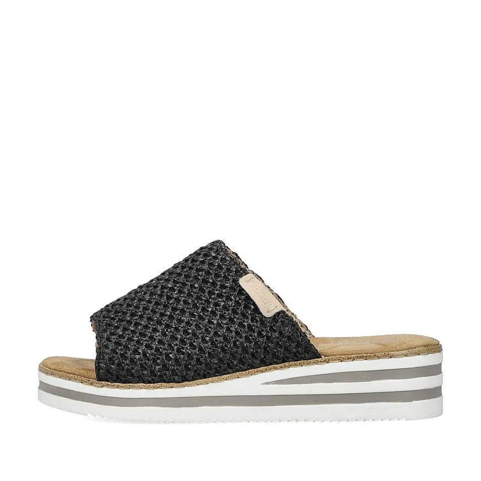 Rieker Mules & Slippers-Women'S Mules Asphalt Black