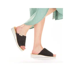 Rieker Mules & Slippers-Women'S Mules Asphalt Black