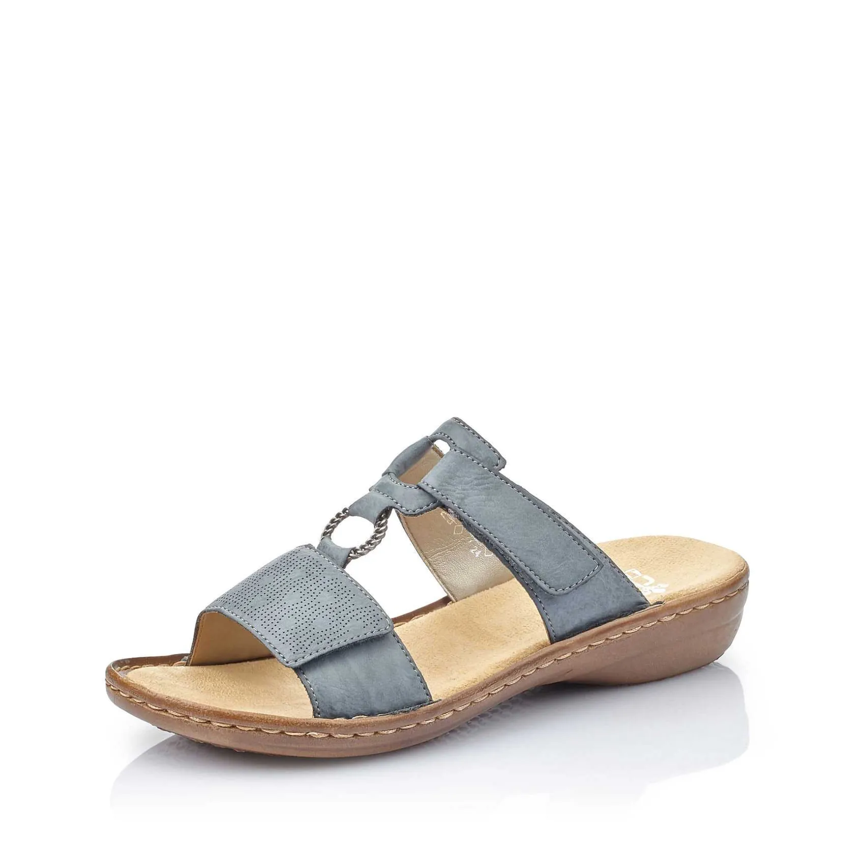 Rieker Mules & Slippers-Women'S Mules Blue Gray