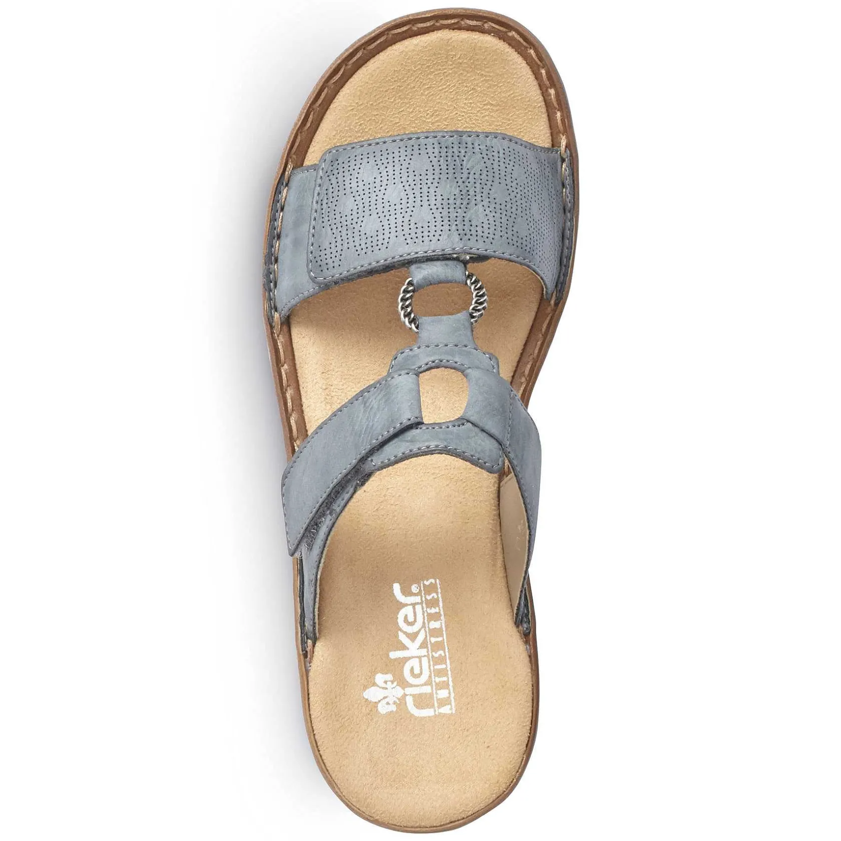 Rieker Mules & Slippers-Women'S Mules Blue Gray