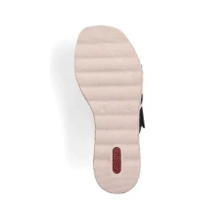 Rieker Mules & Slippers-Women'S Mules Brown Beige-Cream White-Black