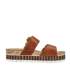 Rieker Mules & Slippers-Women'S Mules Chestnut Brown