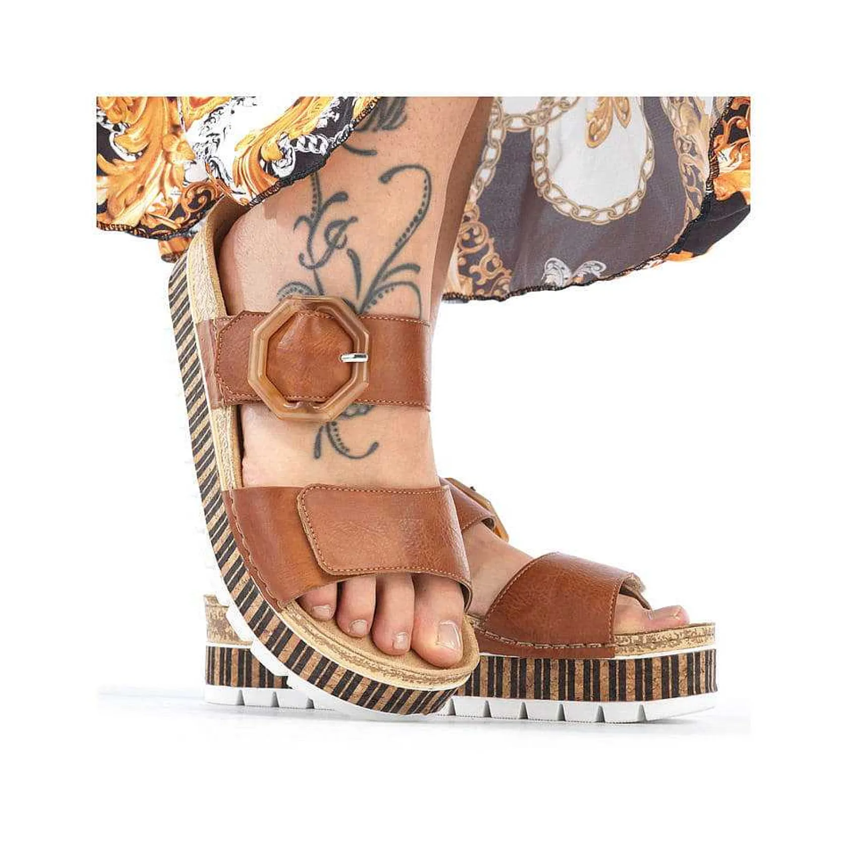 Rieker Mules & Slippers-Women'S Mules Chestnut Brown