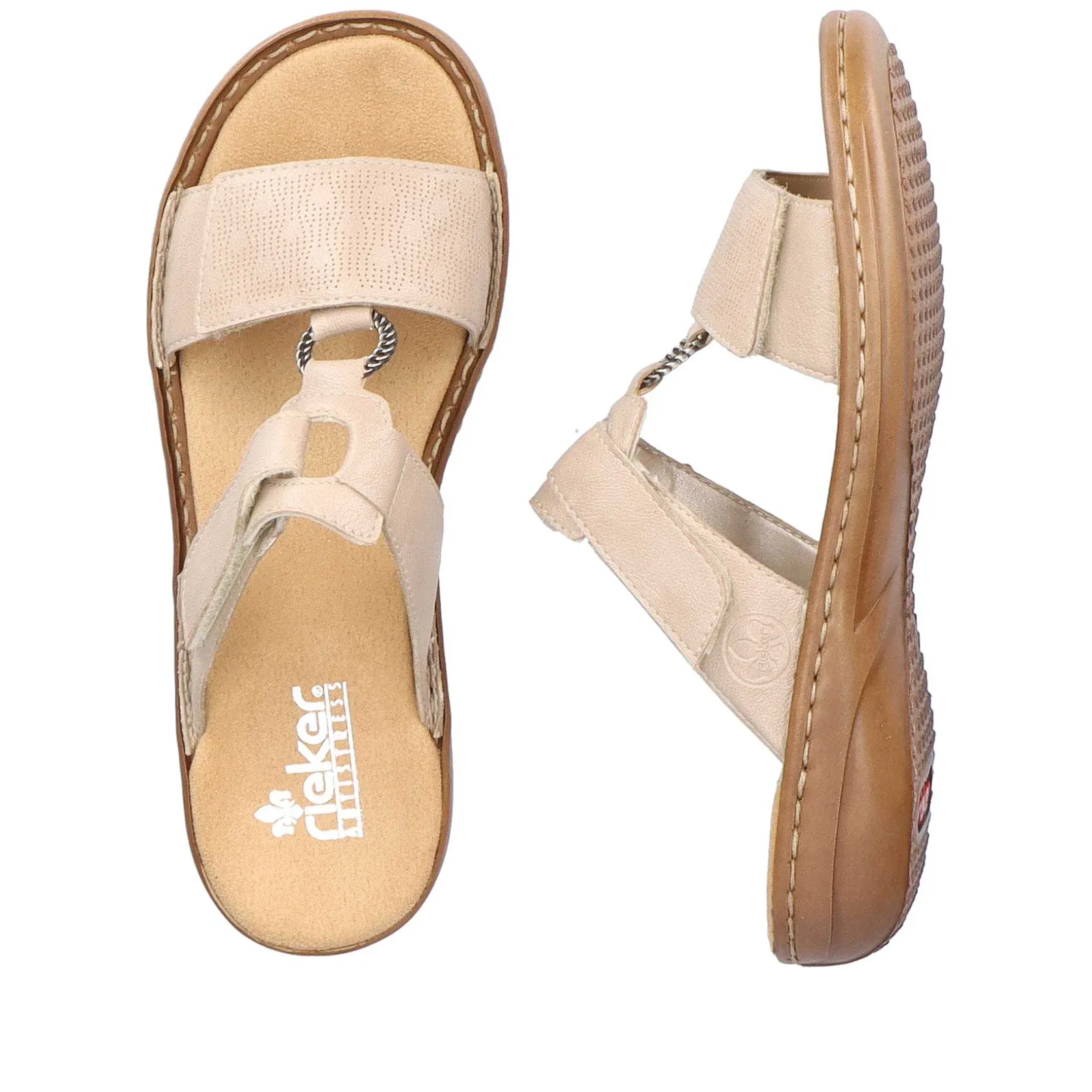 Rieker Mules & Slippers-Women'S Mules Clay Beige