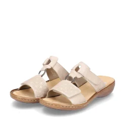 Rieker Mules & Slippers-Women'S Mules Clay Beige