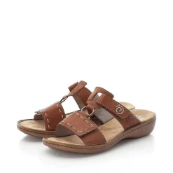 Rieker Mules & Slippers-Women'S Mules Coffee Brown