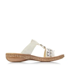Rieker Mules & Slippers-Women'S Mules Cream White