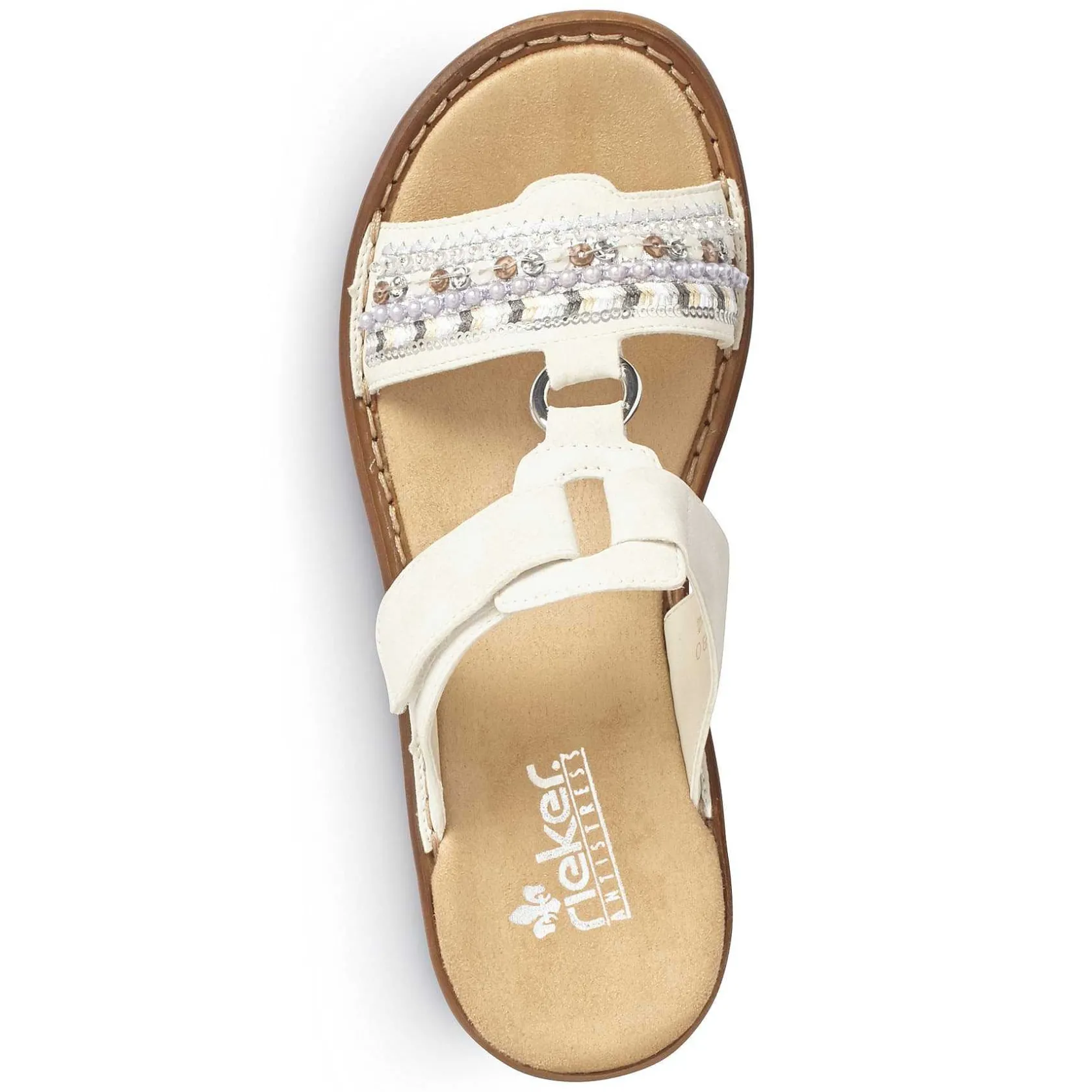 Rieker Mules & Slippers-Women'S Mules Cream White