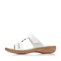 Rieker Mules & Slippers-Women'S Mules Crystal White