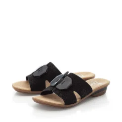 Rieker Mules & Slippers-Women'S Mules Deep Black