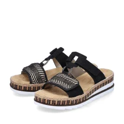Rieker Mules & Slippers-Women'S Mules Deep Black