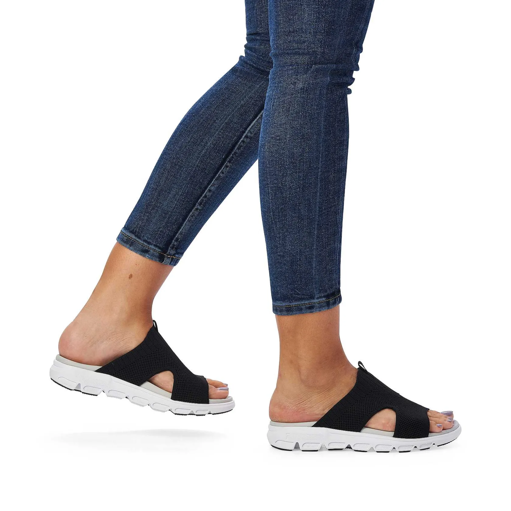 Rieker Mules & Slippers-Women'S Mules Deep Black