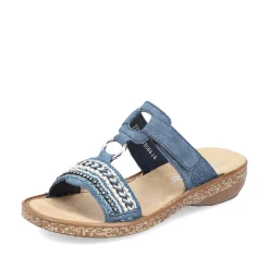 Rieker Mules & Slippers-Women'S Mules Denim Blue