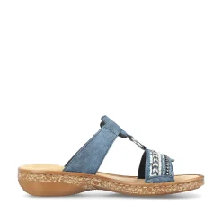 Rieker Mules & Slippers-Women'S Mules Denim Blue