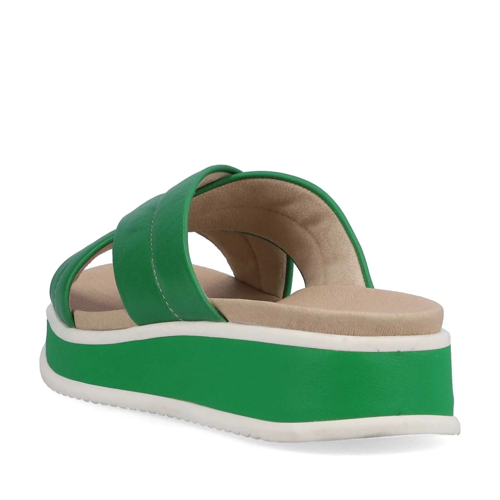 Rieker Colorful Styles-Women'S Mules Emerald Green