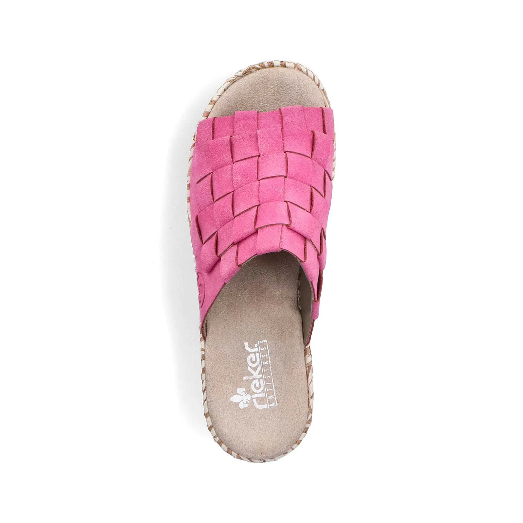 Rieker Vegan-Women'S Mules Flamingo Pink