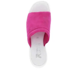 Rieker Colorful Styles-Women'S Mules Fuchsia