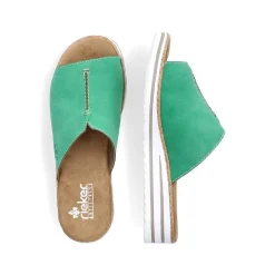 Rieker Colorful Styles-Women'S Mules Grass Green