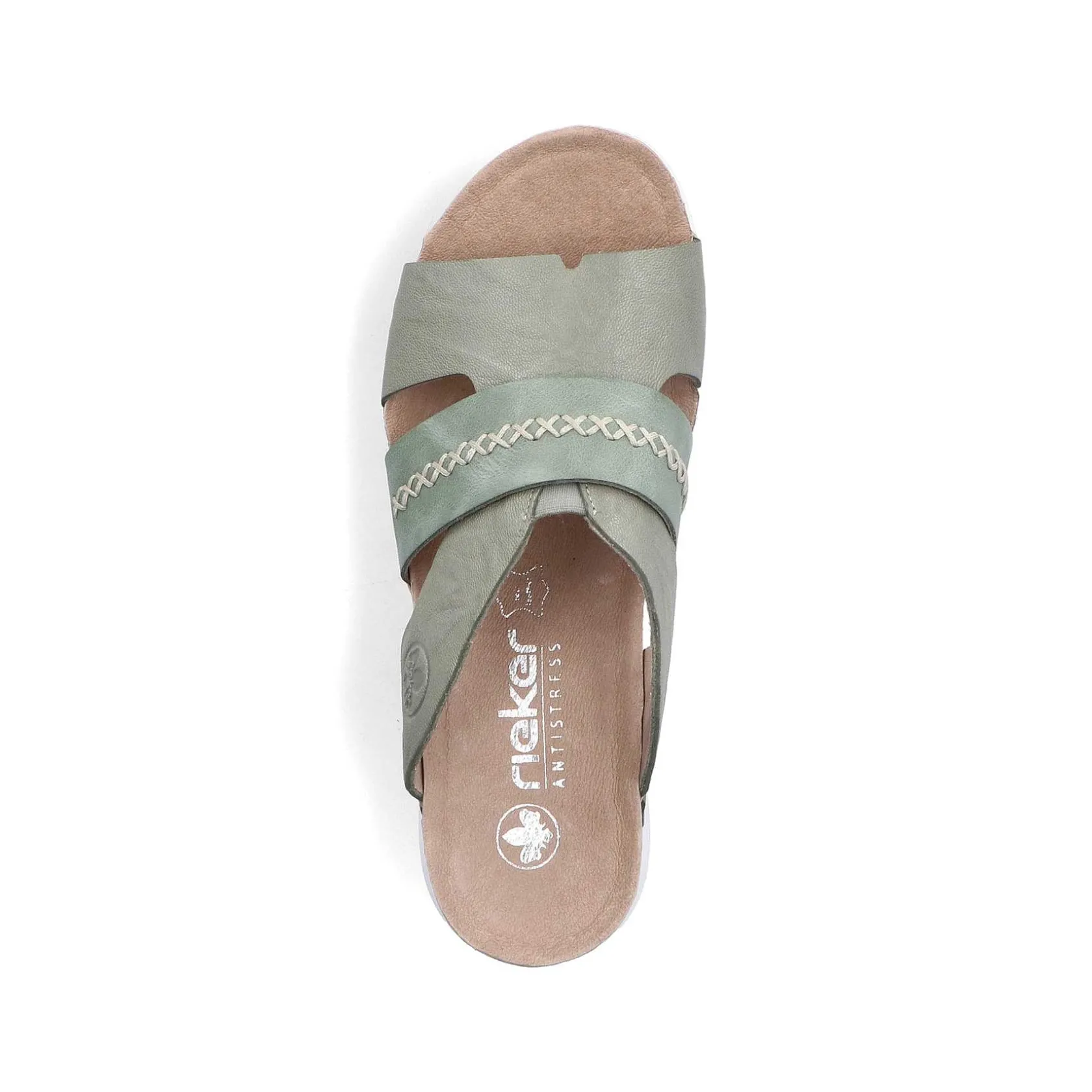 Rieker Mules & Slippers-Women'S Mules Green Gray