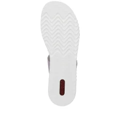 Rieker Colorful Styles-Women'S Mules In Lilac Colors