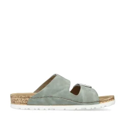 Rieker Mules & Slippers-Women'S Mules Khaki Green