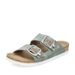 Rieker Mules & Slippers-Women'S Mules Khaki Green