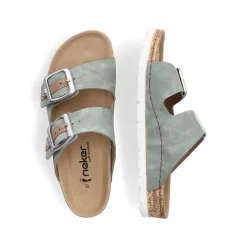 Rieker Mules & Slippers-Women'S Mules Khaki Green