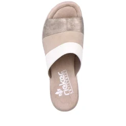 Rieker Vegan-Women'S Mules Light Beige