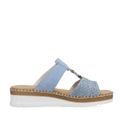 Rieker Mules & Slippers-Women'S Mules Light Blue