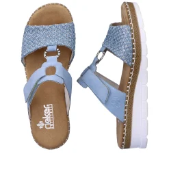Rieker Mules & Slippers-Women'S Mules Light Blue