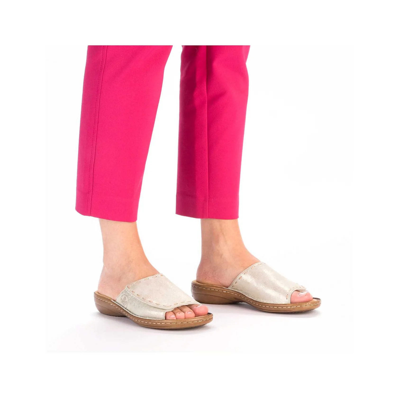 Rieker Mules & Slippers-Women'S Mules Light Beige