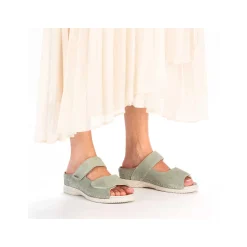 Rieker Mules & Slippers-Women'S Mules Light Green