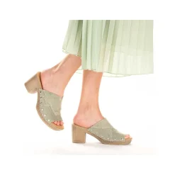 Rieker Mules & Slippers-Women'S Mules Mint Green