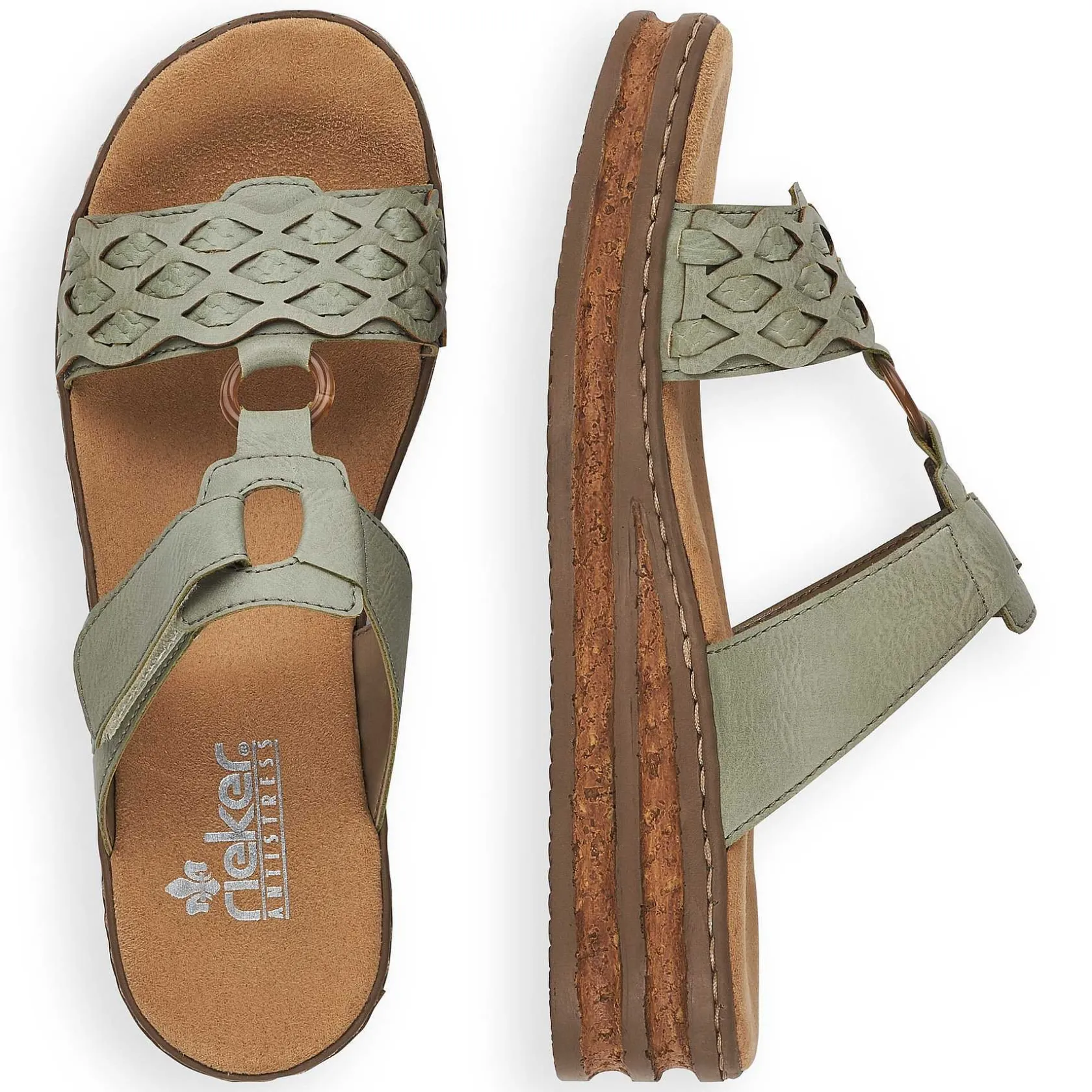 Rieker Mules & Slippers-Women'S Mules Mint Green