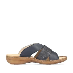 Rieker Mules & Slippers-Women'S Mules Navy Blue