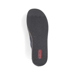 Rieker Summer Shoes-Women'S Mules Navy Blue