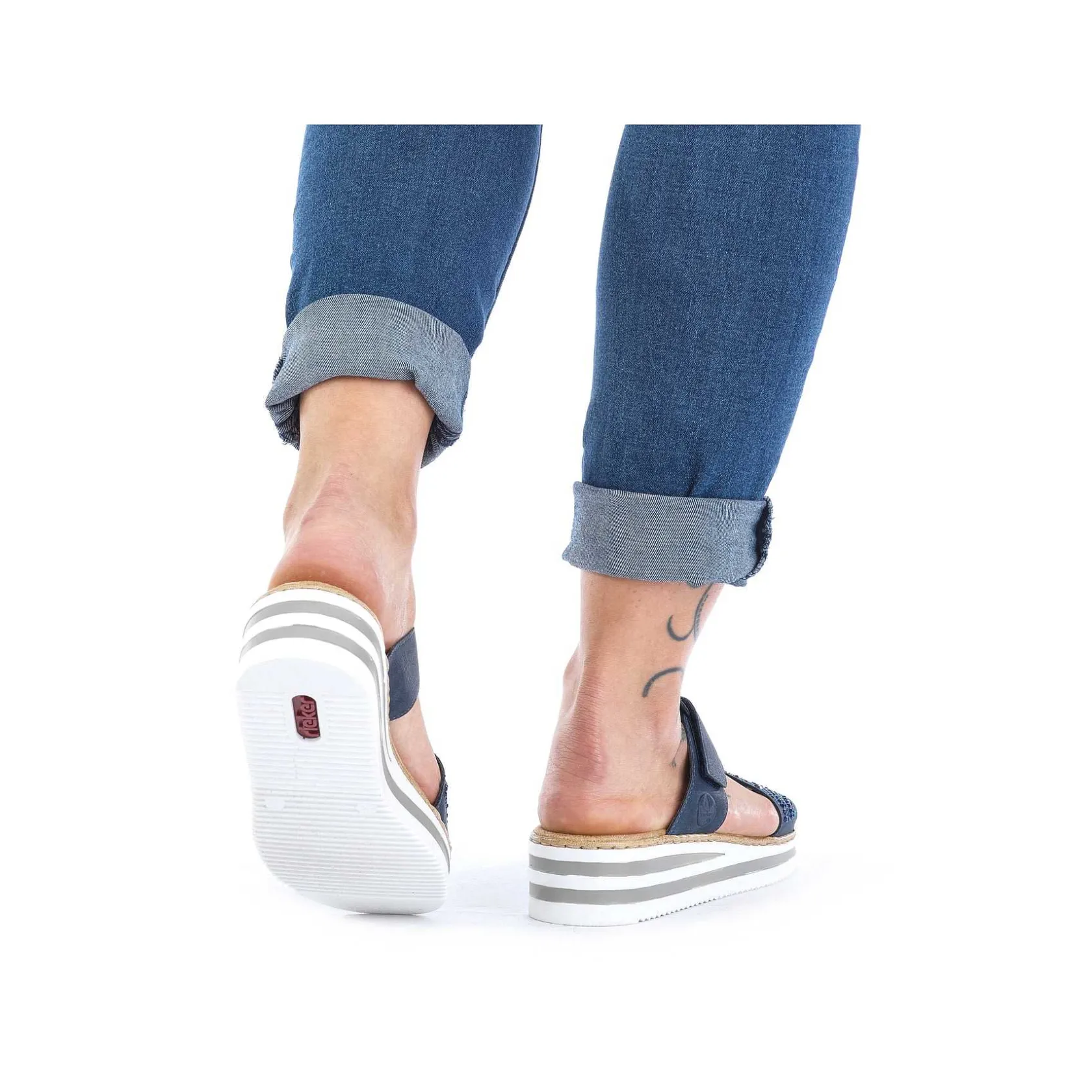 Rieker Mules & Slippers-Women'S Mules Navy Blue